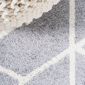 Tumbling Blocks Modern Geometric Area Rug 2